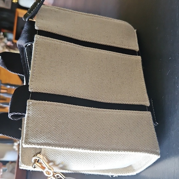Zara Black and Cream Crossbody Bag - Picture 2 of 6